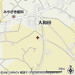 茨城県かすみがうら市下大堤周辺の地図