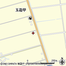 茨城県行方市玉造甲5387周辺の地図