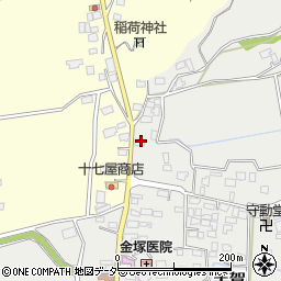 茨城県行方市手賀3175周辺の地図