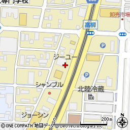 ジーユー福井高柳店周辺の地図