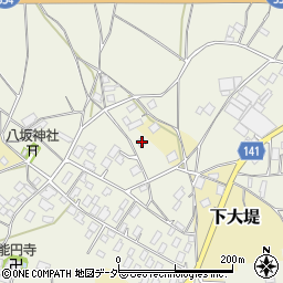 茨城県かすみがうら市大和田375周辺の地図