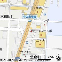 サイクルベースあさひ福井北店周辺の地図