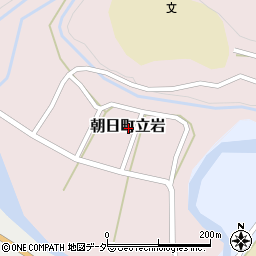岐阜県高山市朝日町立岩周辺の地図