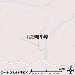 福井県勝山市北谷町小原周辺の地図
