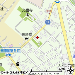 千葉県野田市関宿台町2713周辺の地図