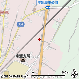 長野県塩尻市洗馬2668周辺の地図