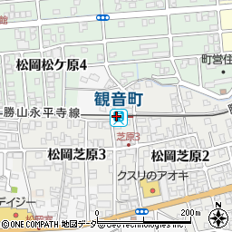 観音町駅周辺の地図