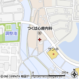 茨城県つくば市遠東1111周辺の地図