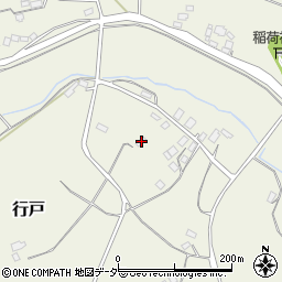 茨城県行方市行戸439周辺の地図