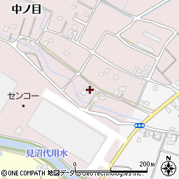 埼玉県加須市中ノ目576周辺の地図