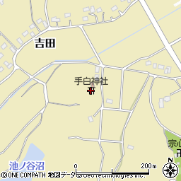 手白神社周辺の地図