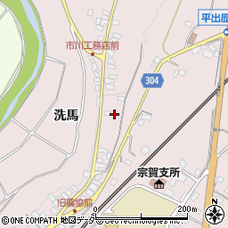 長野県塩尻市洗馬3014周辺の地図