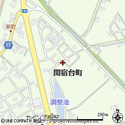 千葉県野田市関宿台町2847-1周辺の地図