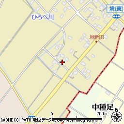 埼玉県鴻巣市境454周辺の地図