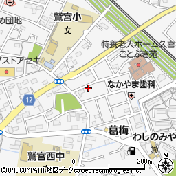 稲山　音楽教室周辺の地図