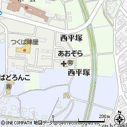 茨城県つくば市学園の森3丁目23周辺の地図