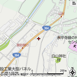 福井県吉田郡永平寺町諏訪間3周辺の地図