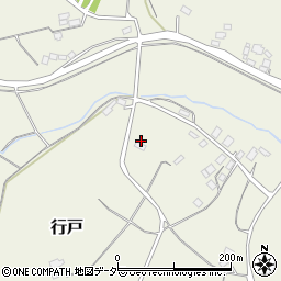 茨城県行方市行戸438周辺の地図