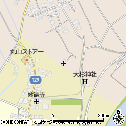 茨城県常総市曲田583周辺の地図