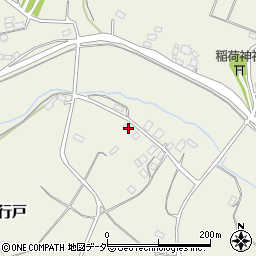 茨城県行方市行戸440-1周辺の地図