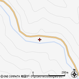 群馬県多野郡上野村楢原1295周辺の地図
