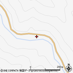 群馬県多野郡上野村楢原1312周辺の地図