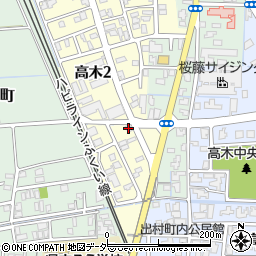 藤川モータース周辺の地図