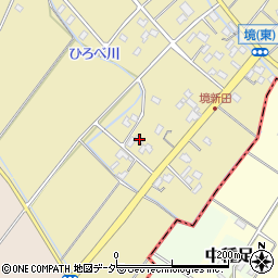 埼玉県鴻巣市境455周辺の地図