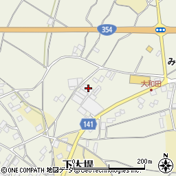 茨城県かすみがうら市大和田469周辺の地図