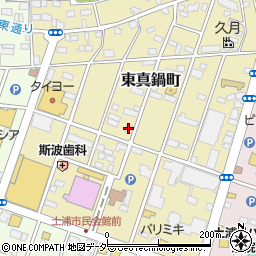 杉本商事土浦営業所周辺の地図