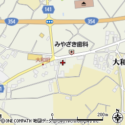 茨城県かすみがうら市大和田644周辺の地図