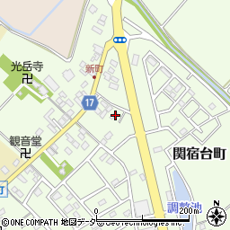 千葉県野田市関宿台町2732周辺の地図