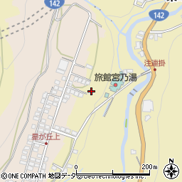 長野県諏訪郡下諏訪町1851周辺の地図