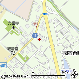 千葉県野田市関宿台町2725周辺の地図
