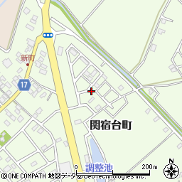 千葉県野田市関宿台町2868周辺の地図