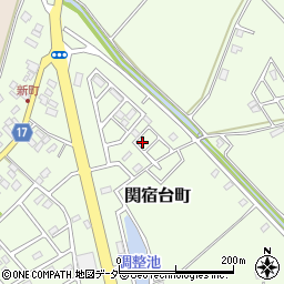 千葉県野田市関宿台町2869-6周辺の地図