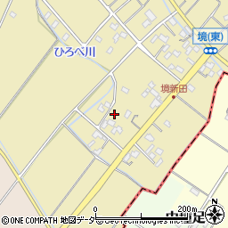 埼玉県鴻巣市境457周辺の地図