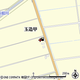 茨城県行方市玉造甲2214周辺の地図