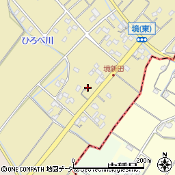 埼玉県鴻巣市境444周辺の地図