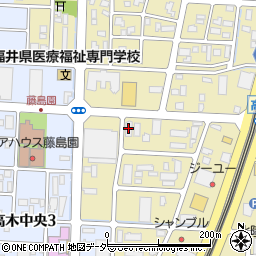 福井新聞販売センター周辺の地図