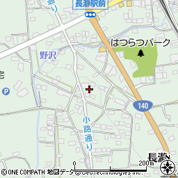 埼玉県秩父郡長瀞町長瀞1109周辺の地図