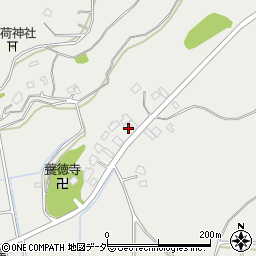 茨城県行方市手賀3518周辺の地図