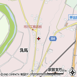 長野県塩尻市洗馬3016周辺の地図