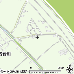 千葉県野田市関宿台町6277周辺の地図