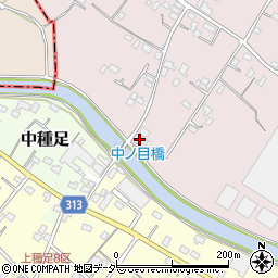 埼玉県加須市中ノ目188周辺の地図