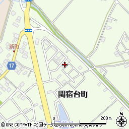 千葉県野田市関宿台町2869周辺の地図