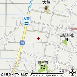 埼玉県鴻巣市大芦1728周辺の地図