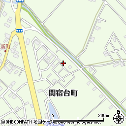 千葉県野田市関宿台町2871-4周辺の地図