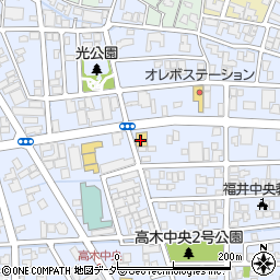 ウィスパー　高木店周辺の地図