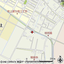 埼玉県鴻巣市明用265周辺の地図